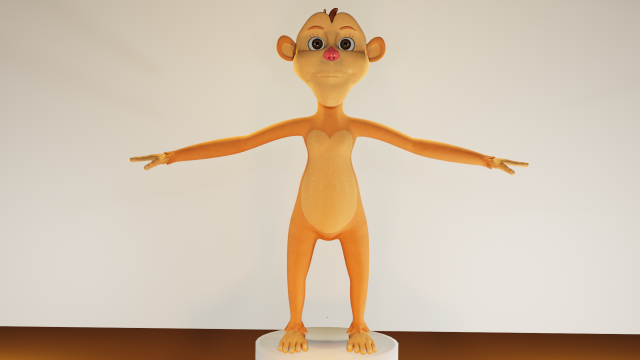 monkey suzan 3D Model .c4d .max .obj .3ds .fbx .stl .blend 