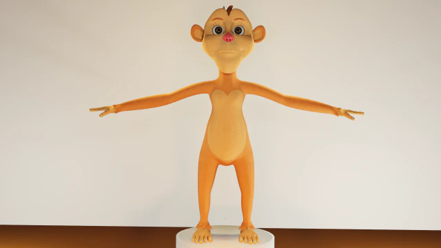 mono suzan Modelo 3D .c4d .max .obj .3ds .fbx .stl .blend 