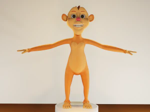 mono suzan Modelo 3D