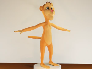 mono suzan Modelo 3D