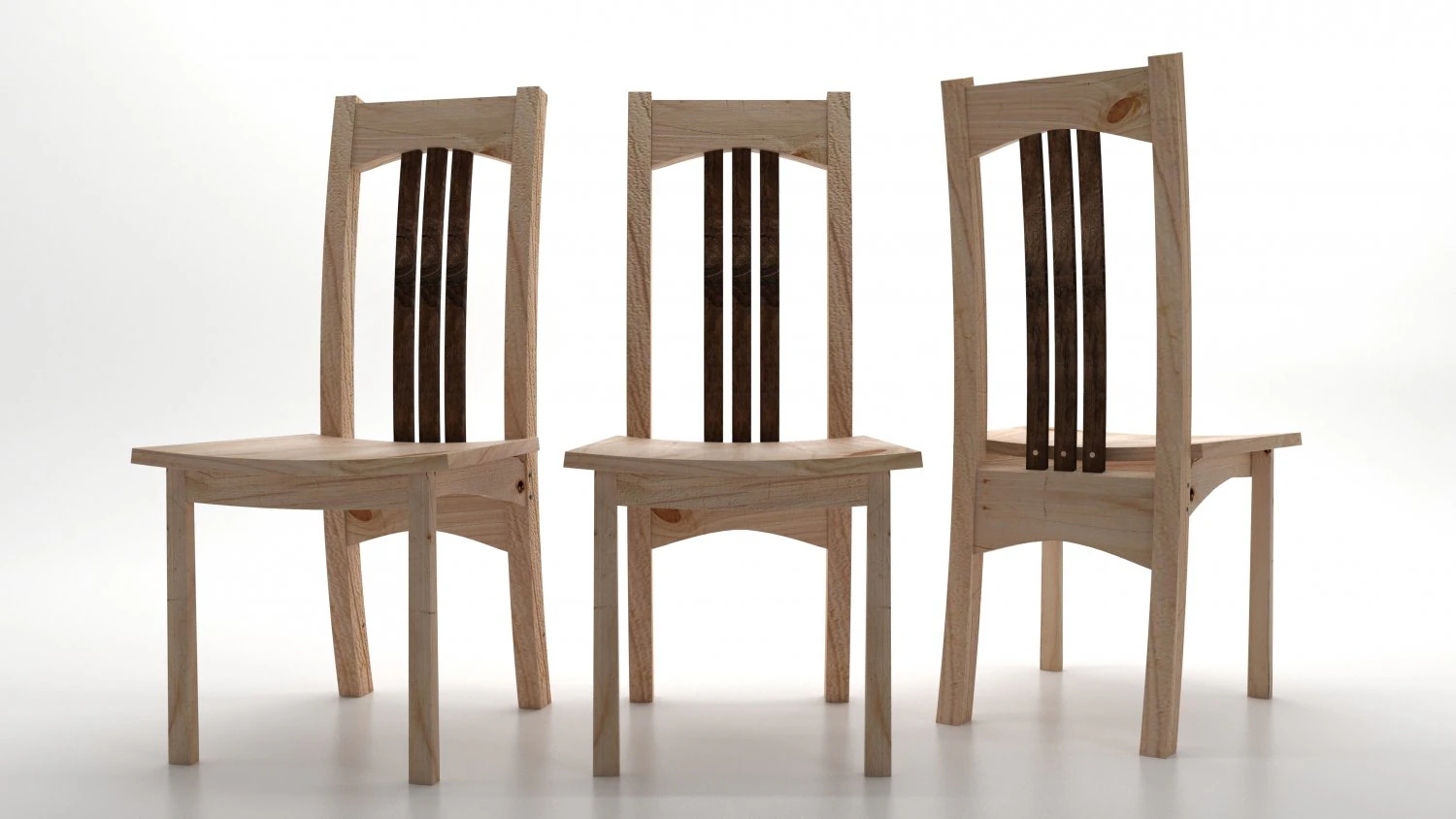 chair 3D Model .c4d .max .obj .3ds .fbx .stl .blend