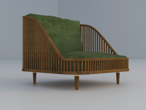 armchair 3Dモデル