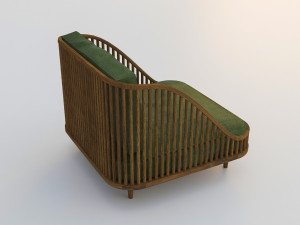 armchair Model 3D