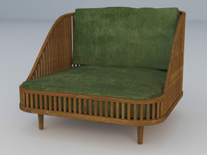armchair Model 3D