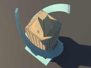 urban tower Modelo 3D