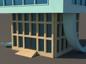 urban tower Modelo 3D