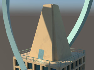 urban tower Modelo 3D
