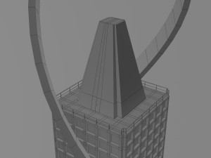 urban tower Modelo 3D
