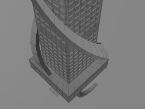 urban tower Modelo 3D