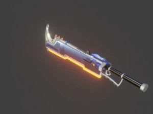 меч кибер 3D Модель