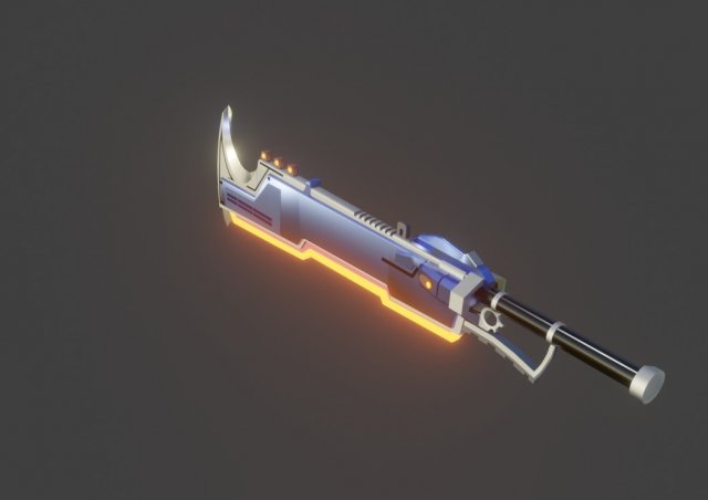 sword cyber Modelo 3D .c4d .max .obj .3ds .fbx .stl .blend 
