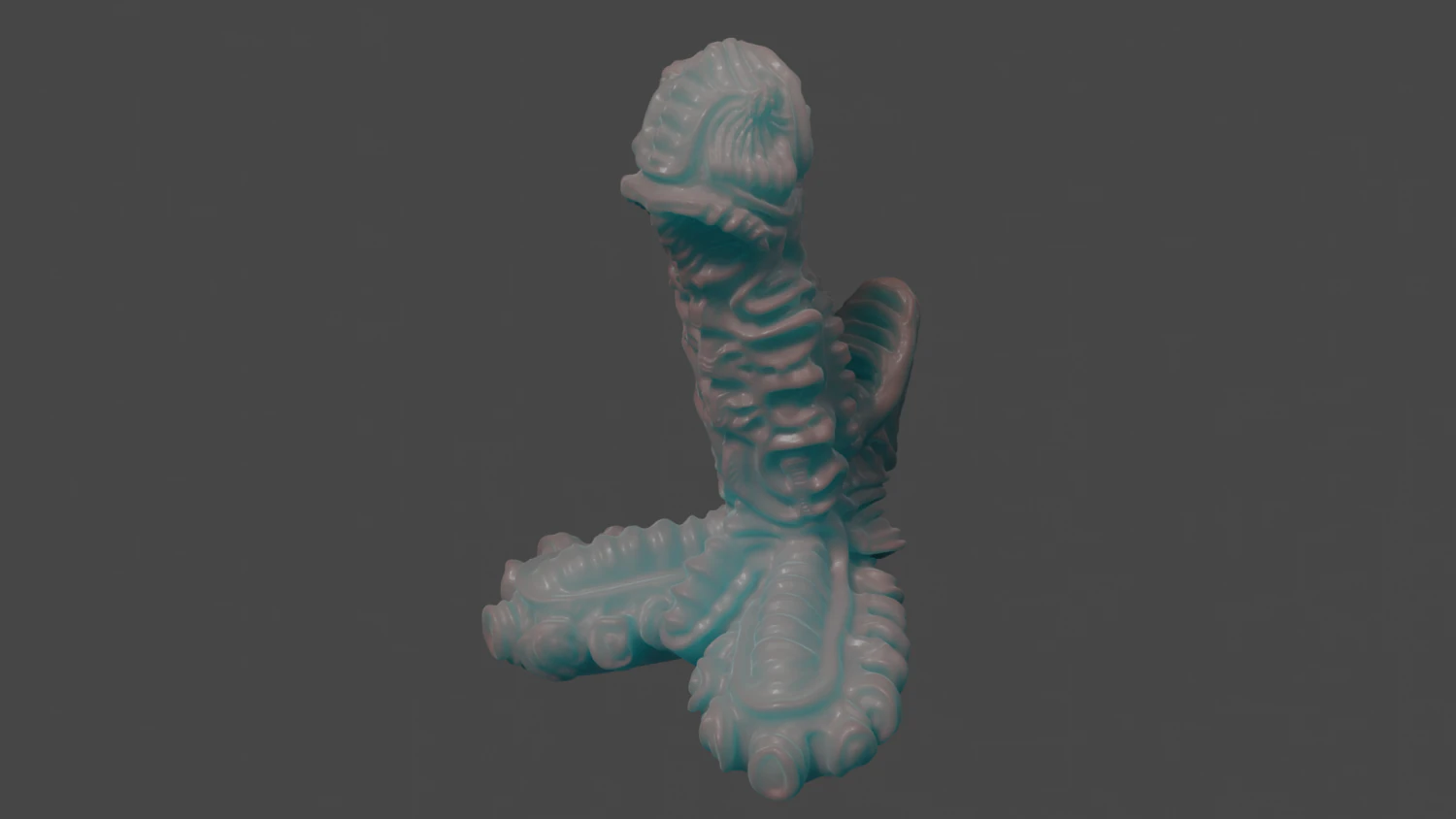 monster  terapeos 3D Print Model .c4d .max .obj .3ds .fbx .stl .blend 