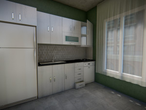 curtain Model 3D
