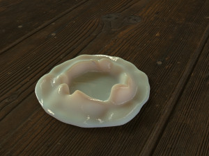 stylized candle Modello 3D