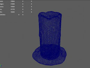 stylized candle 3D Model