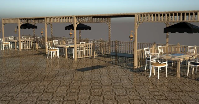 churrasco Modelo 3D .c4d .max .obj .3ds .fbx .stl .blend 