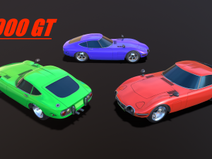 gameready cars pack 3D 모델