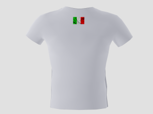 low poly italy shirt white colour 3D मॉडल
