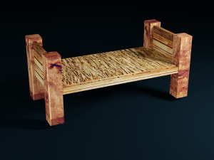 set of items Modello 3D