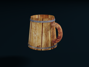 set of items Modello 3D
