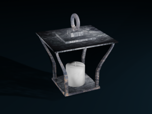 set of items Modello 3D