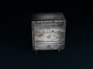 set of items Modello 3D