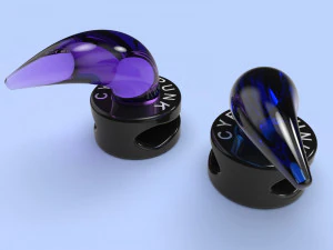 cyberpunk 2077 earrings placide cosplay for print 3D Print Model