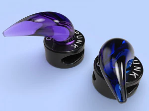 cyberpunk 2077 earrings placide cosplay for print 3D Print Model
