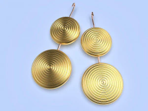 cyberpunk 2077 earrings brigitte cosplay for print 3D Print Model