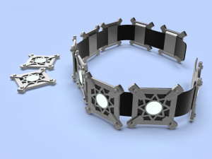 cyberpunk 2077 the witcher ciri belt cosplay for print 3D-Druckmodell