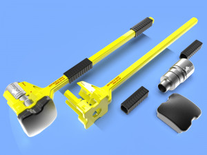 cyberpunk 2077 sasquatch hammer cosplay for print 3D-Druckmodell