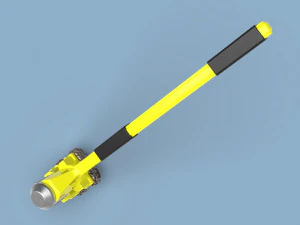 Cyberpunk 2077 sasquatch martelo cosplay para impress&atilde;o Modelo de Impressão 3D