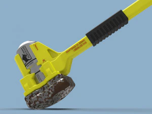 cyberpunk 2077 sasquatch hammer cosplay for print 3D Print Model