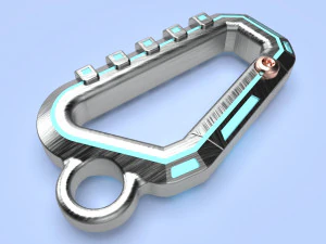 cyberpunk 2077 carbine v men and female cosplay for print 3D Print Model