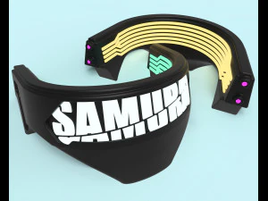 collar cyberpunk 2077 cosplay for print 3D Print Model