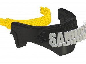 collar cyberpunk 2077 cosplay for print Modelo de Impressão 3D