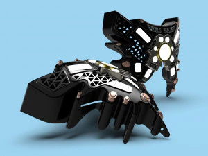 кіберпанк 2077 маска косплей для друку 3D Принт Модель