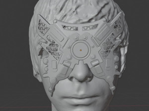 cyberpunk 2077 mask cosplay for print 3D 打印模型