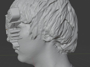 cyberpunk 2077 mask cosplay for print 3D 打印模型
