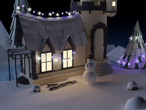 castle 3D Модель