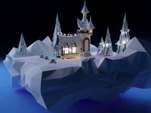 castle 3D Модель