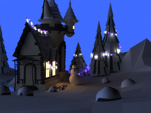 castle 3D Модель