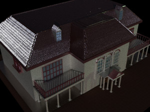 mansion spencer 3D Модель