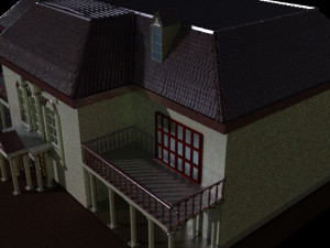 mansion spencer 3D Модель