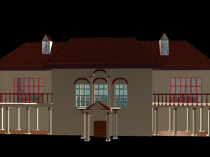 mansion spencer 3D Модель