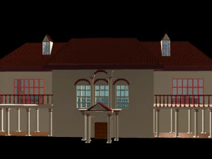 mansion spencer 3D Model