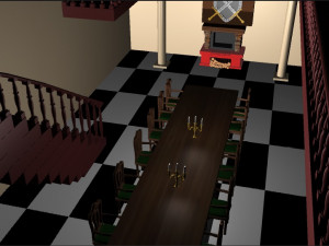 mansion spencer 3D Модель