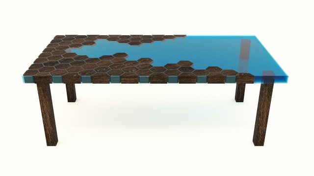 coffee table Modelo 3D .c4d .max .obj .3ds .fbx .stl .blend 