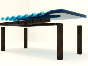 coffee table Modelo 3D