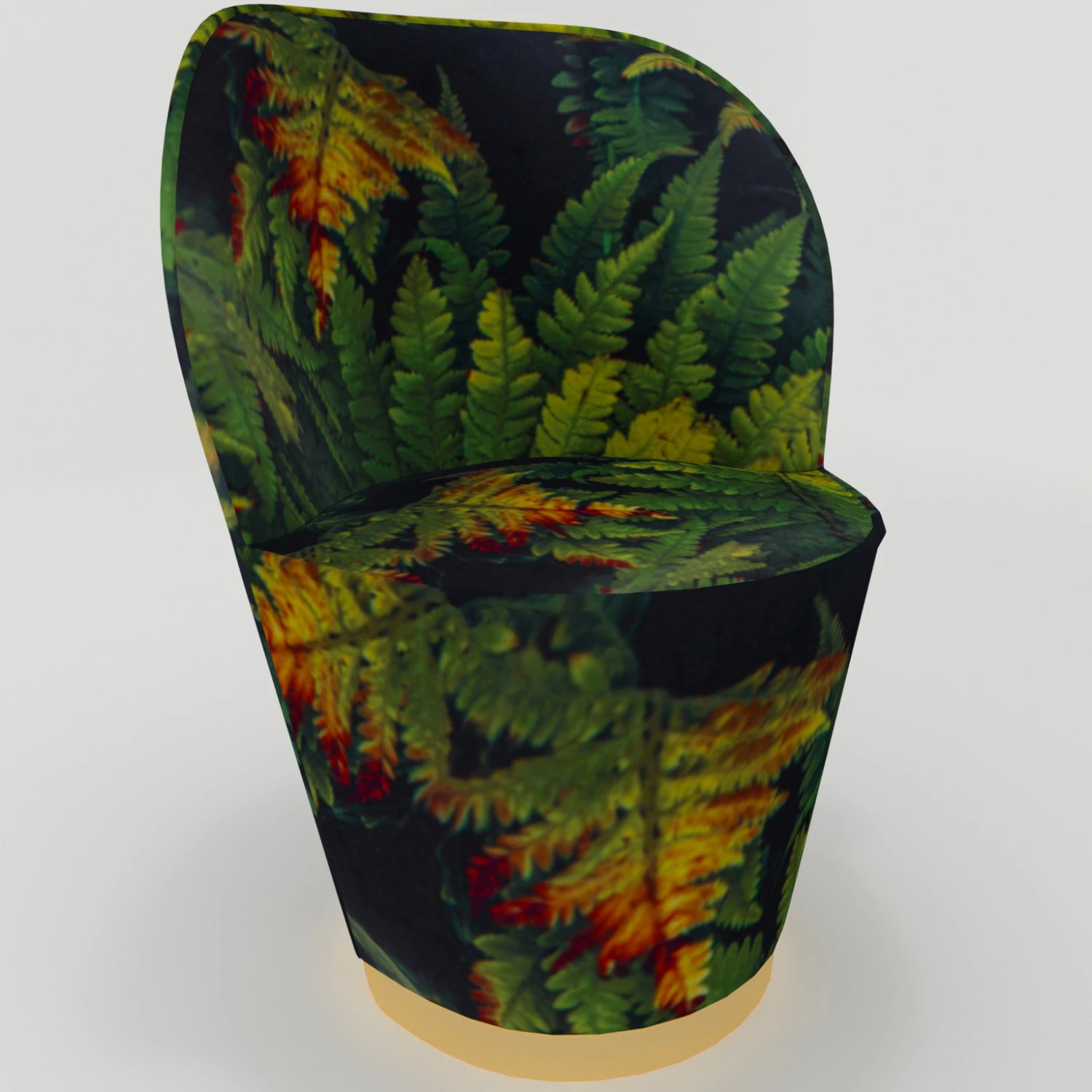 poltrona folha de cereja Modelo 3D .c4d .max .obj .3ds .fbx .stl .blend 